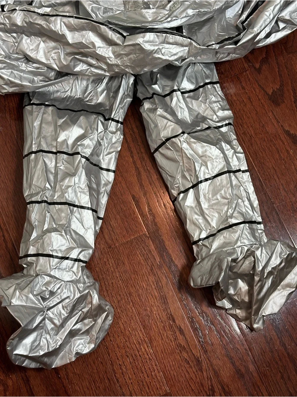 Spirit Light-Up Inflatable Alien UFO Costume .. MISSING GLOVES